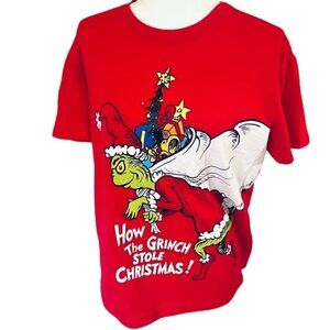 NWOT The Grinch Dr Seuss, Red Tee Size S - #How the Grinch Stole Christmas!
